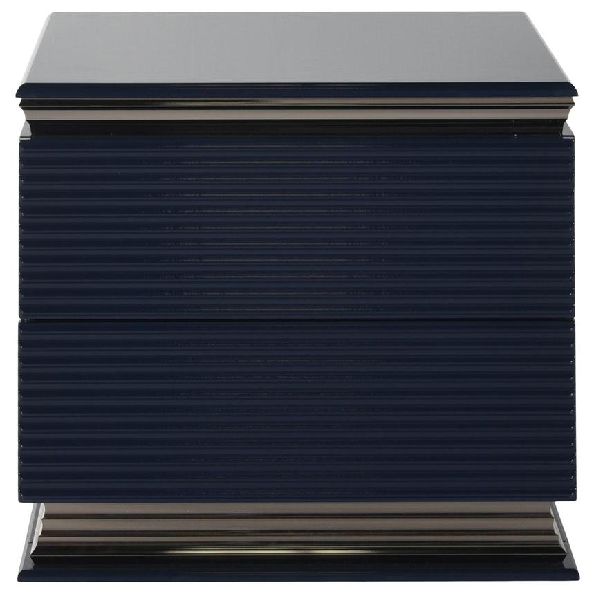 Leah Navy Nightstand  alternate image, 2 of 6 images.