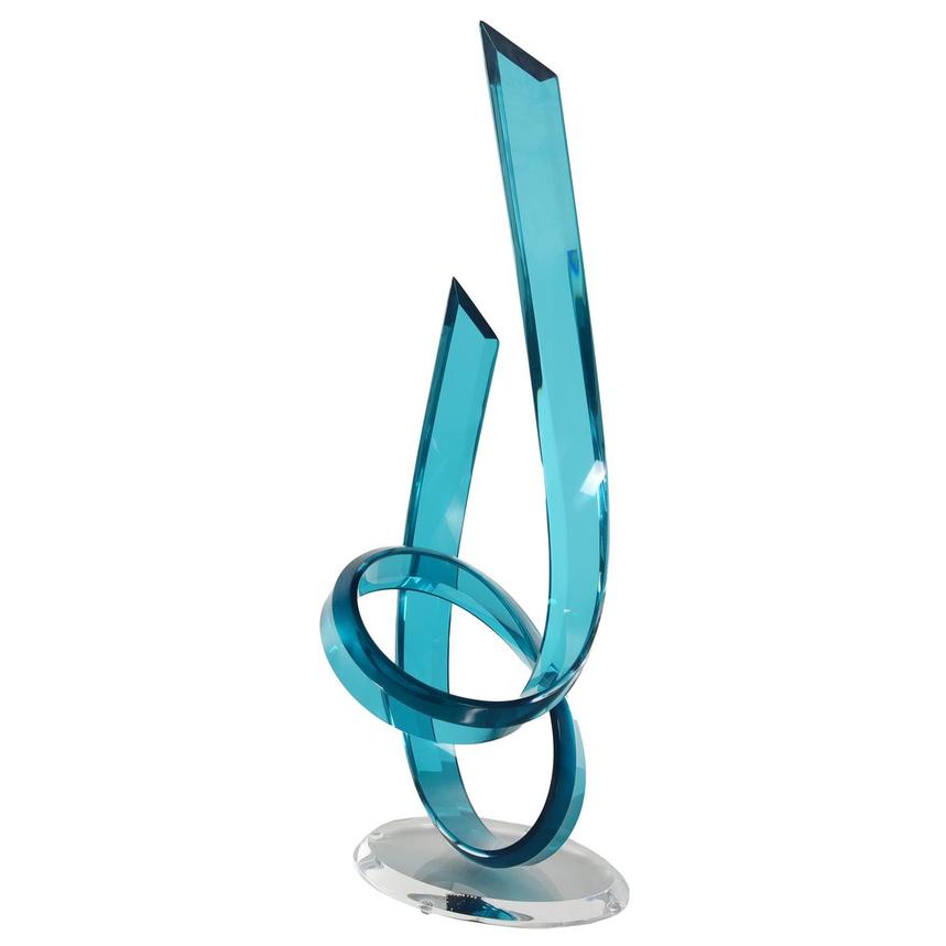Ecstasy Turquoise II Sculpture  main image, 1 of 2 images.