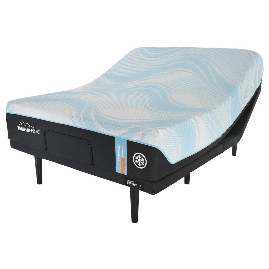 LuxeBreeze-Firm Queen Mattress w/Ergo® 3.0 Powered Base by Tempur-Pedic main image, 1 of 6 images.