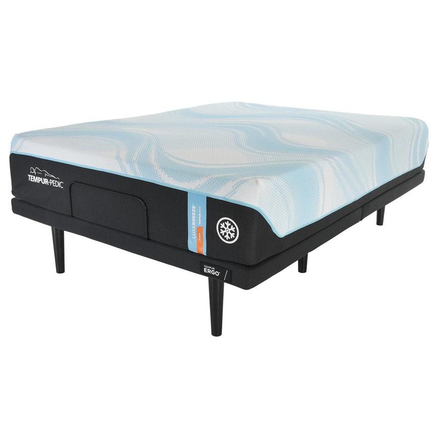 LuxeBreeze-Firm Twin XL Mattress w/Ergo® 3.0 Powered Base by Tempur-Pedic  alternate image, 3 of 6 images.