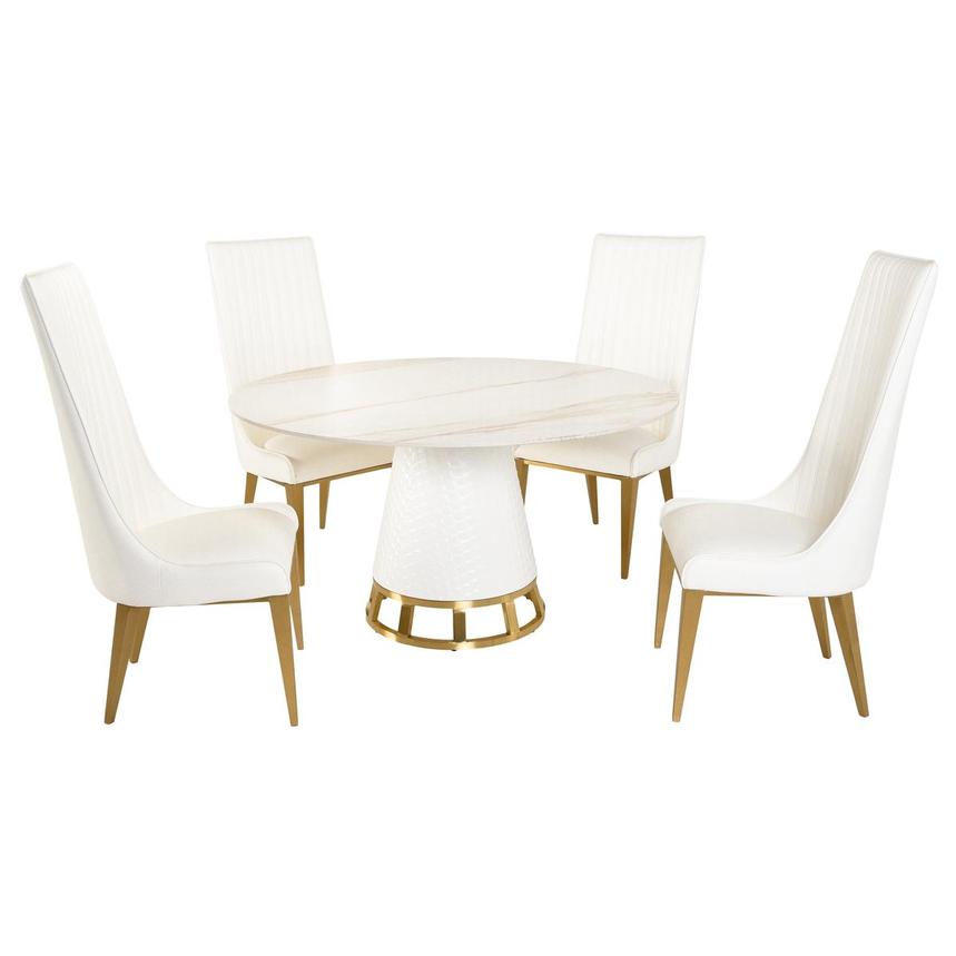 Khloe/Lillian 5-Piece Dining Set main image, 1 of 10 images.