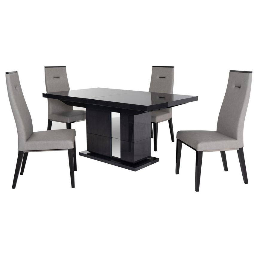 Heritage 63" 5-Piece Dining Set  main image, 1 of 12 images.