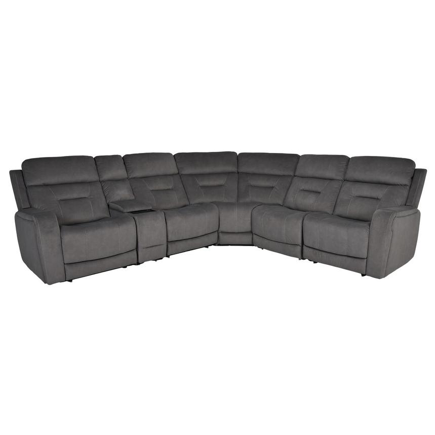 Gajah Power Reclining Sectional with 6PCS/2PWR  main image, 1 of 10 images.