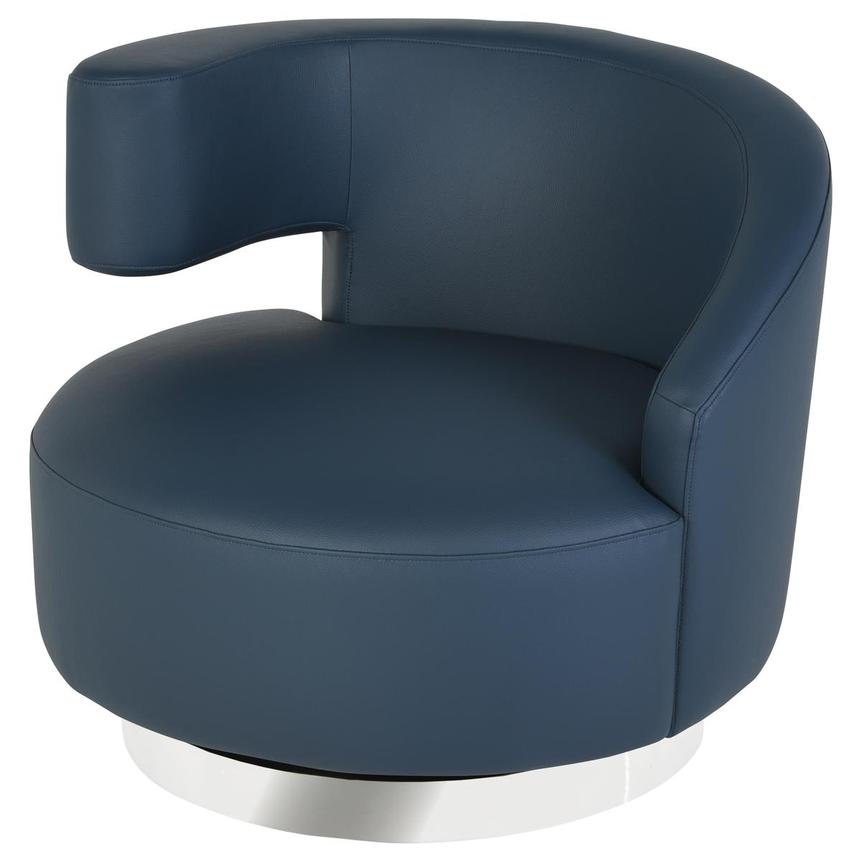 Okru III Blue Accent Chair  main image, 1 of 6 images.