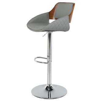 Darby Walnut Adjustable Stool