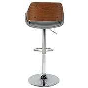 Darby Walnut Adjustable Stool  alternate image, 5 of 10 images.