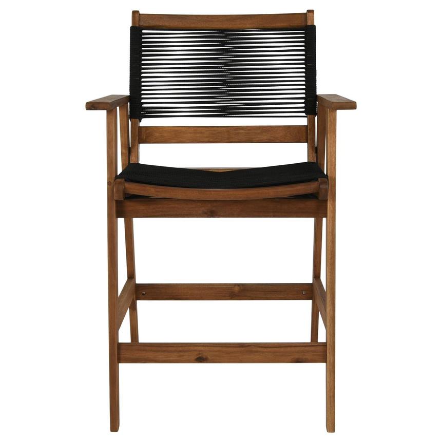 Laguna Black Counter Stool  alternate image, 3 of 6 images.