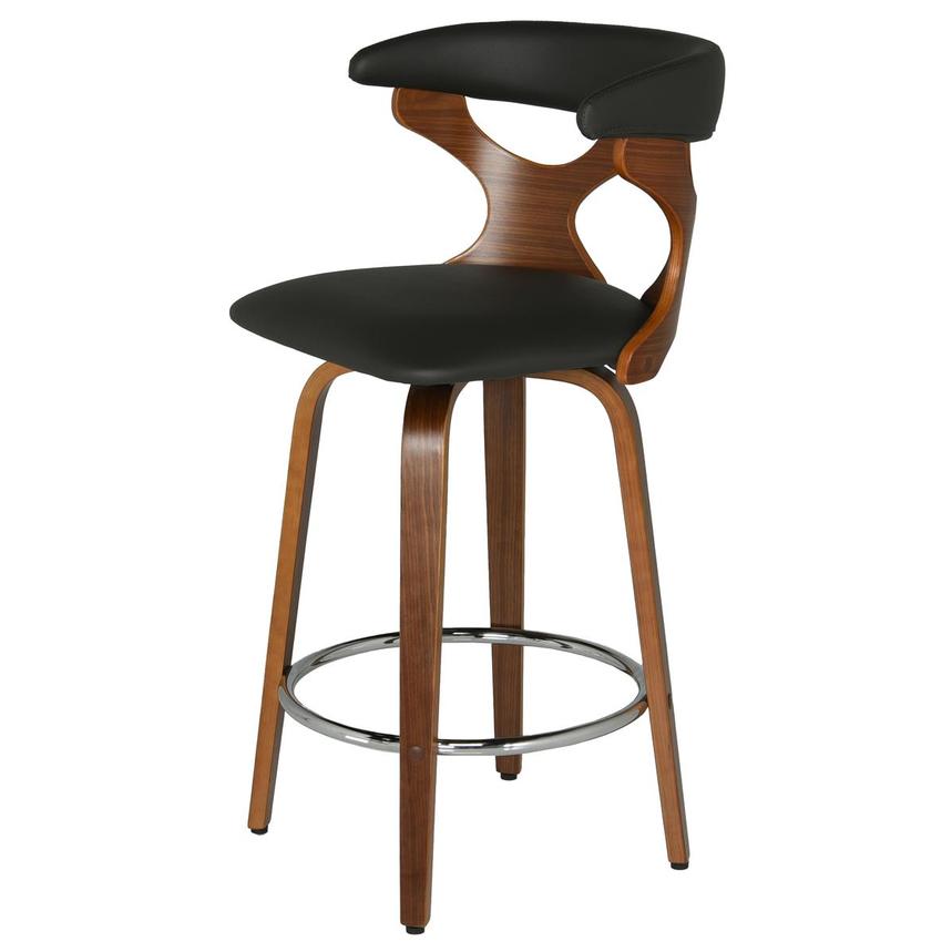 Arlo Walnut Counter Stool El Dorado Furniture