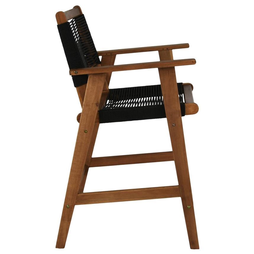 Laguna Black Counter Stool alternate image, 4 of 6 images.