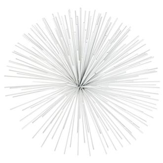 Spiky White Large Wall Decor
