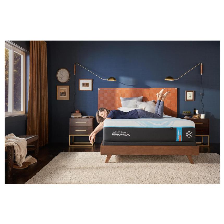 LuxeBreeze-Firm Queen Mattress w/Ergo® ProSmart Powered Base by Tempur-Pedic  alternate image, 2 of 6 images.