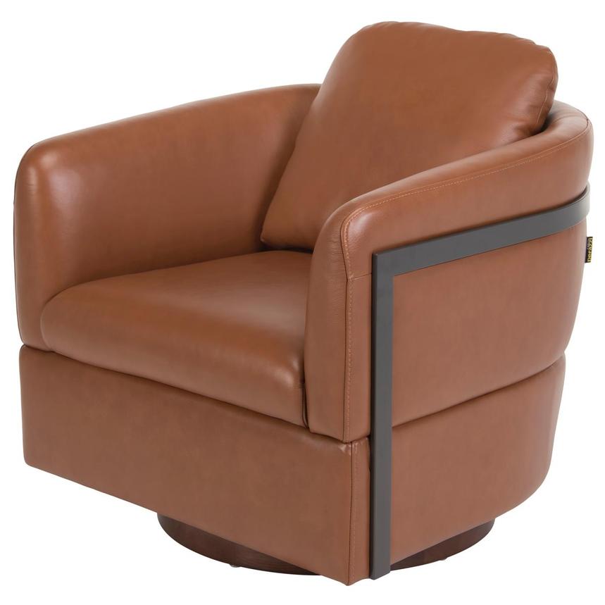 Calluna II Brown Accent Chair  main image, 1 of 8 images.