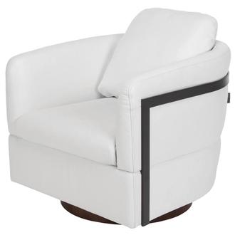 Calluna II White Accent Chair