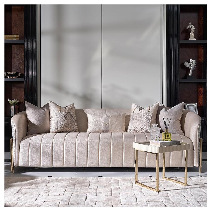 Lainey Cream Sofa alternate image, 2 of 10 images.