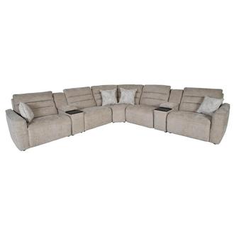 Vivian Sectional Sleeper Sofa w Right Chaise El Dorado Furniture