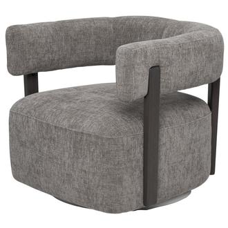 Becka Gray Accent Chair