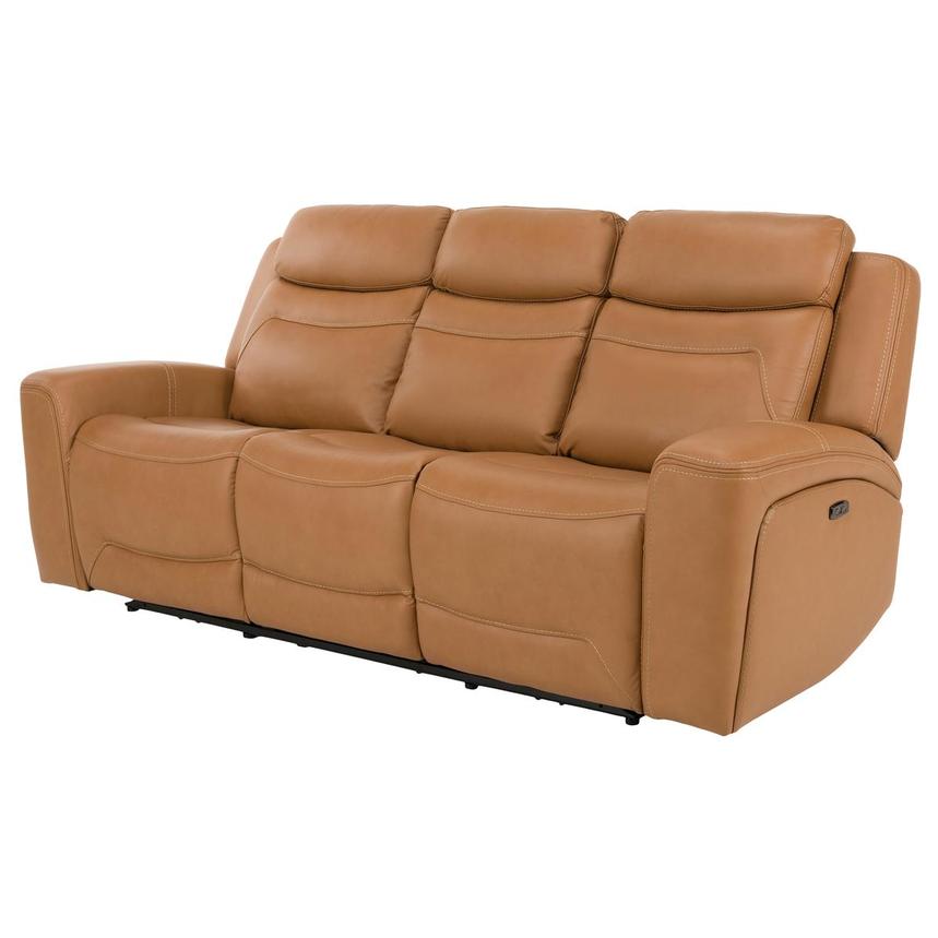 Byron Leather Power Reclining Sofa  main image, 1 of 9 images.