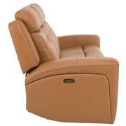 Byron Leather Power Reclining Sofa  alternate image, 4 of 9 images.