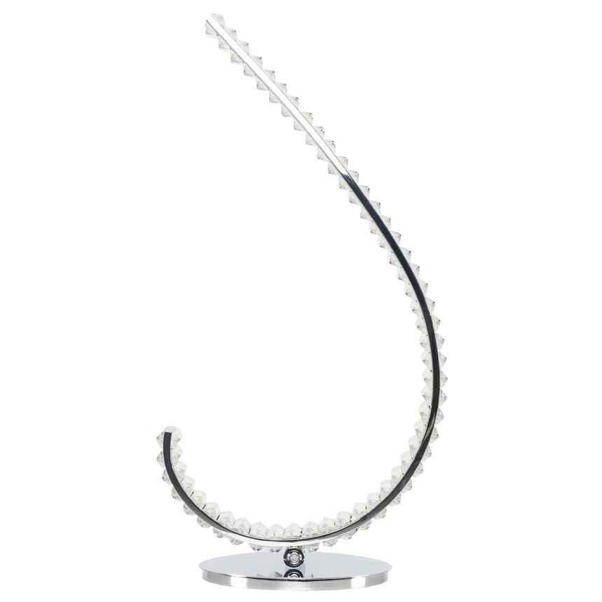 Curve Silver Left Table Lamp main image, 1 of 10 images.