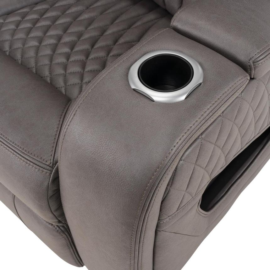 Neal Power Reclining Sofa w/Console  alternate image, 9 of 12 images.