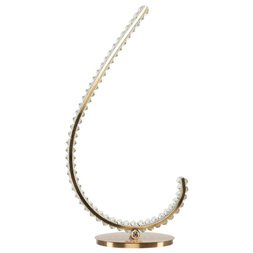 Curve II Gold Right Table Lamp  main image, 1 of 8 images.