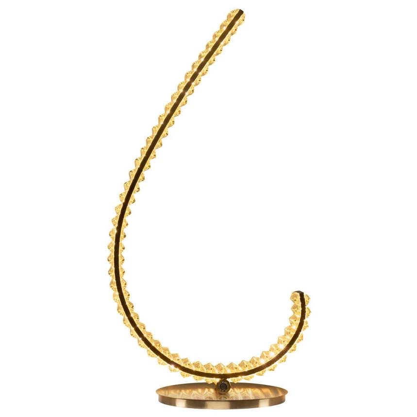 Curve II Gold Right Table Lamp alternate image, 4 of 8 images.