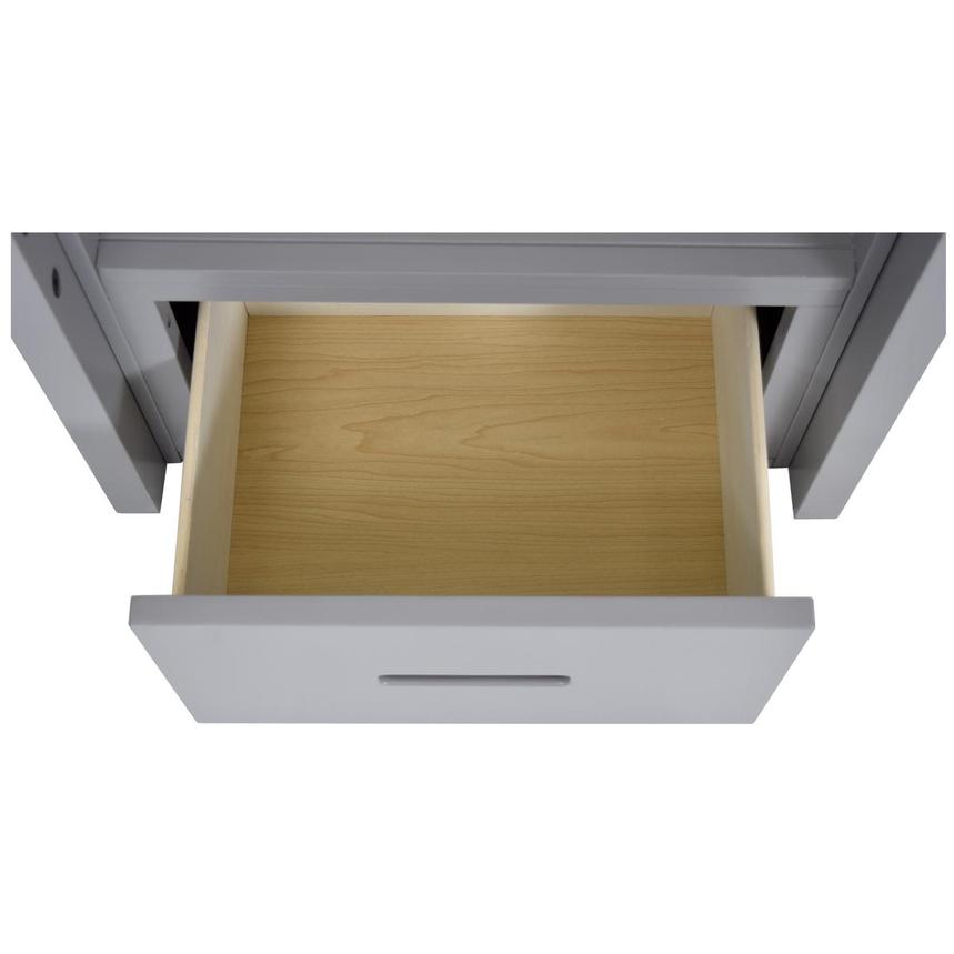 Balto Gray Twin Bunk Bed w/Trundle alternate image, 4 of 4 images.