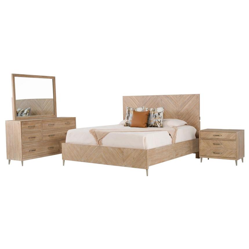 Wayne 4-Piece Queen Bedroom Set  main image, 1 of 6 images.