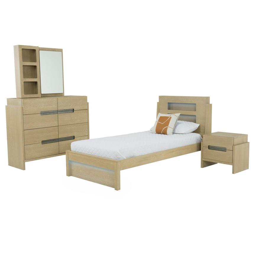 Jodie 4-Piece Twin Bedroom Set  main image, 1 of 6 images.