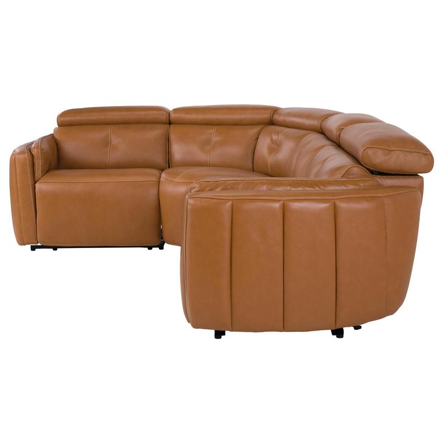 Kamet Leather Power Reclining Sectional with 4PCS/2PWR  alternate image, 3 of 7 images.