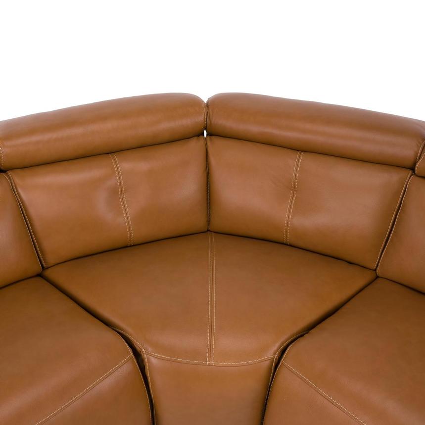 Kamet Tan Leather Power Reclining Sectional with 7PCS/3PWR  alternate image, 3 of 8 images.