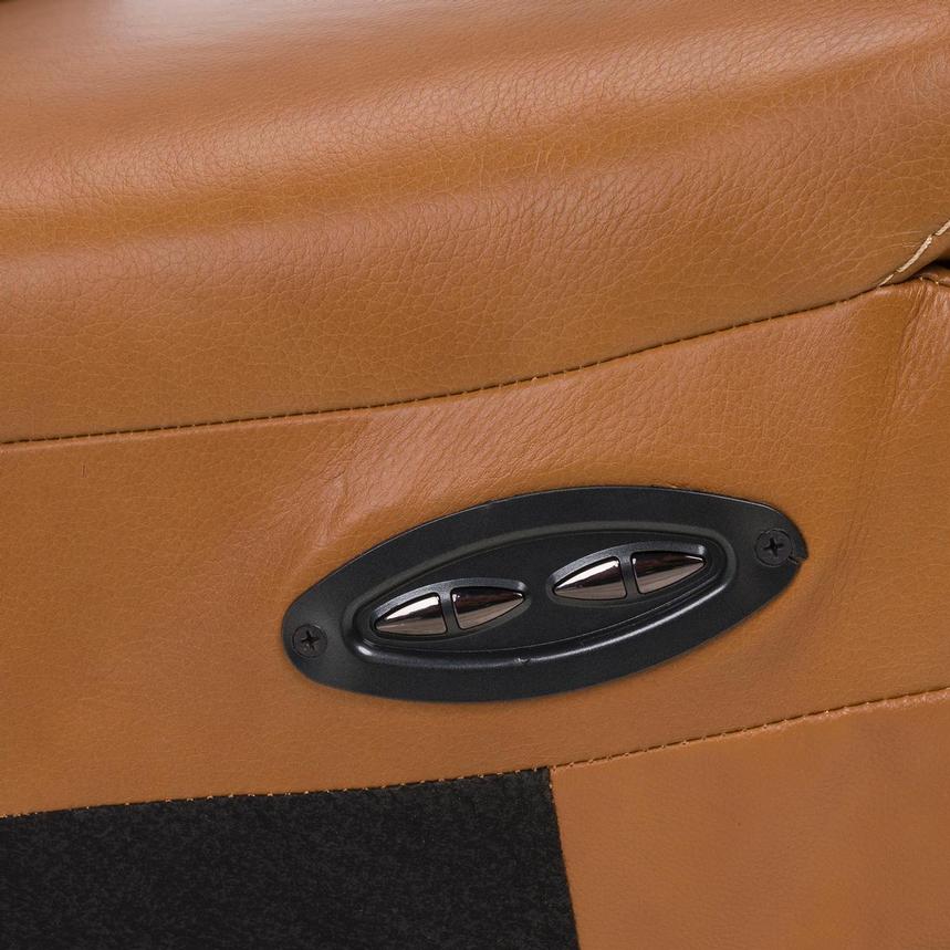 Kamet Tan Leather Power Reclining Sectional with 7PCS/3PWR  alternate image, 8 of 8 images.