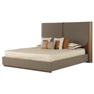 Angelo King Upholstered Panel Bed | El Dorado Furniture
