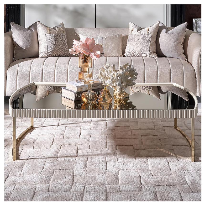 Lainey Cream Coffee Table alternate image, 2 of 9 images.