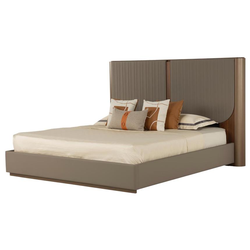 Megara Queen Platform Bed main image, 1 of 9 images.