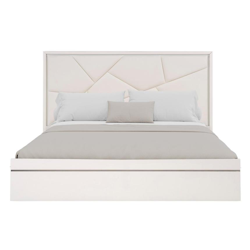 Tessa White King Storage Bed  alternate image, 6 of 8 images.