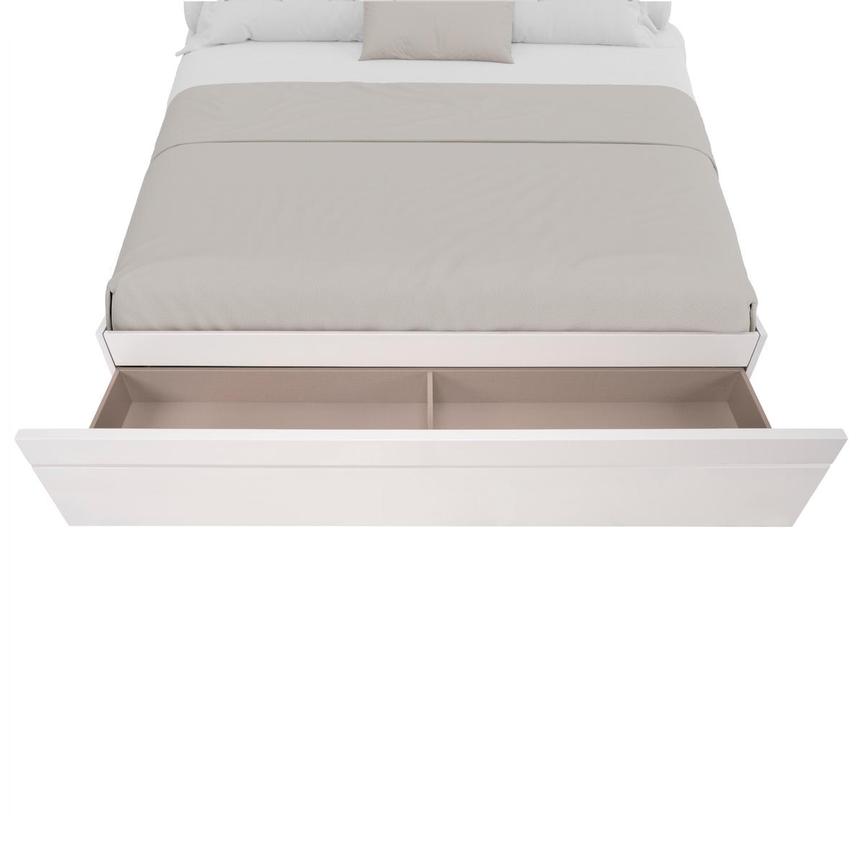 Tessa White Queen Storage Bed  alternate image, 7 of 8 images.