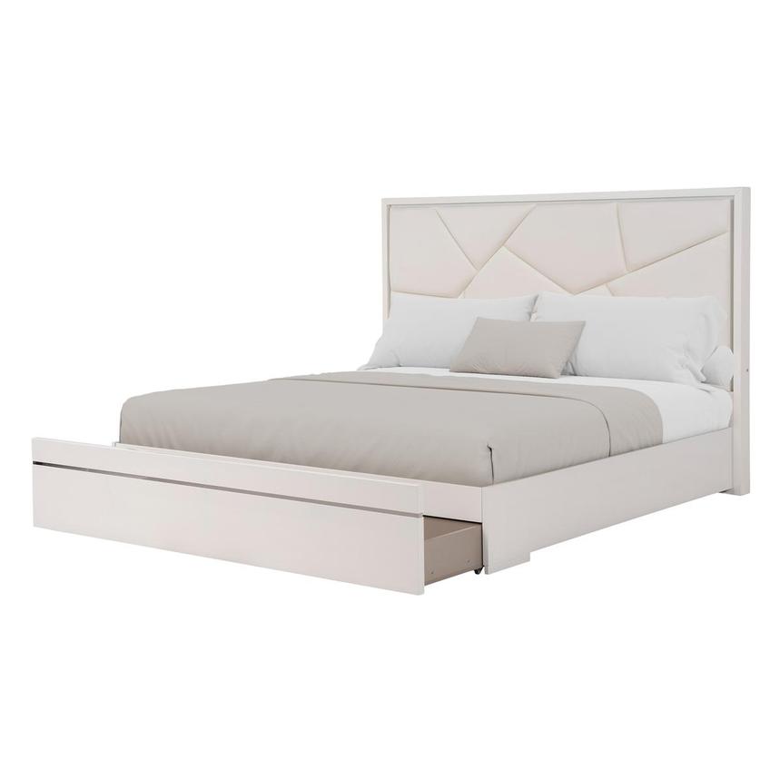 Tessa White King Storage Bed alternate image, 4 of 8 images.