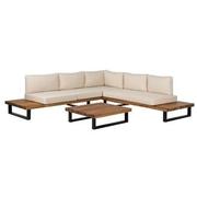 Bask Beige 3-Piece Patio Set  main image, 1 of 12 images.
