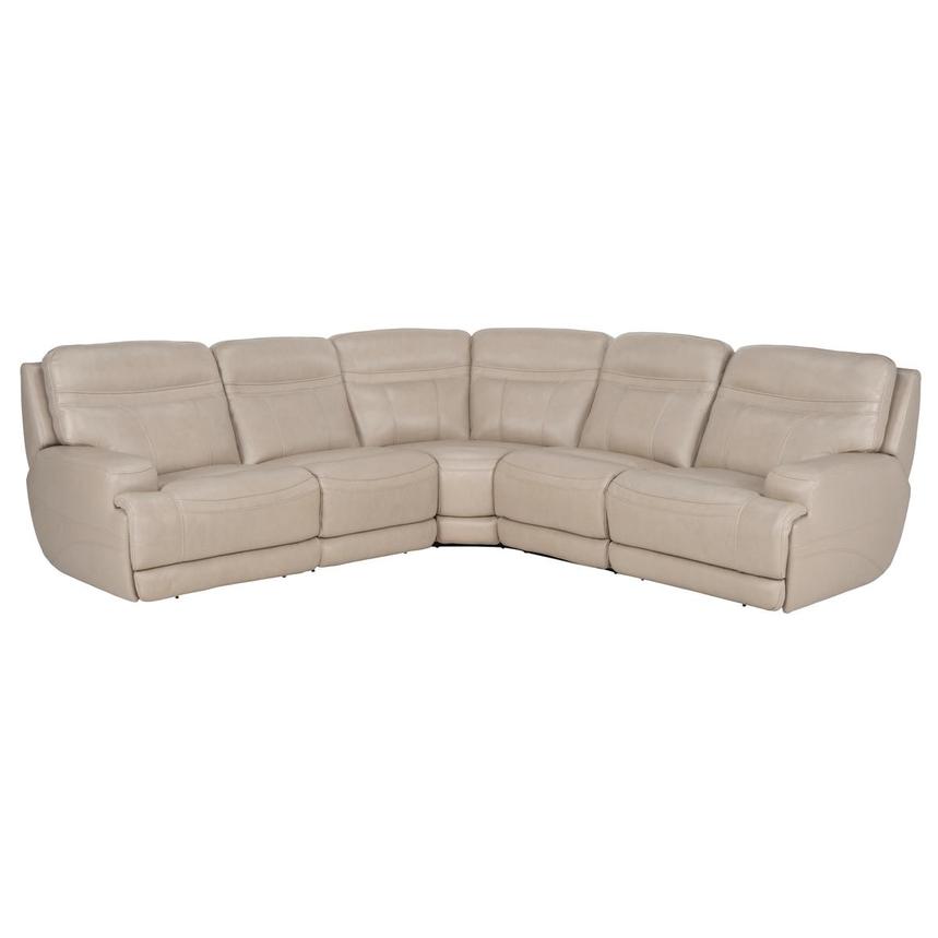 Scottsdale Leather Power Reclining Sectional with 5PCS/2PWR  main image, 1 of 7 images.