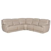 Scottsdale Leather Power Reclining Sectional with 5PCS/2PWR  main image, 1 of 7 images.