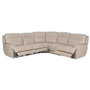 Scottsdale Leather Power Reclining Sectional with 5PCS/3PWR  alternate image, 2 of 8 images.
