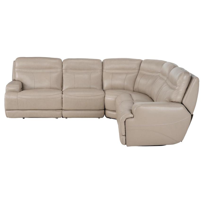 Scottsdale Leather Power Reclining Sectional with 5PCS/3PWR  alternate image, 3 of 8 images.