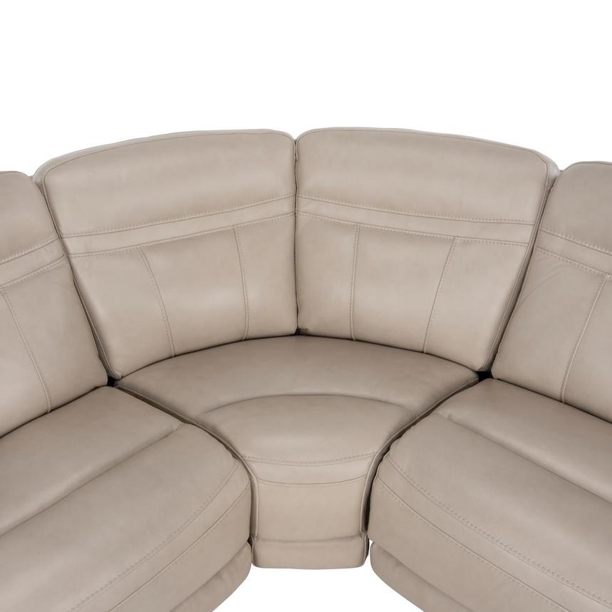 Scottsdale Leather Power Reclining Sectional with 6PCS/3PWR  alternate image, 4 of 15 images.