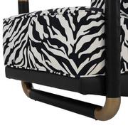 Zebra Accent Chair  alternate image, 8 of 8 images.