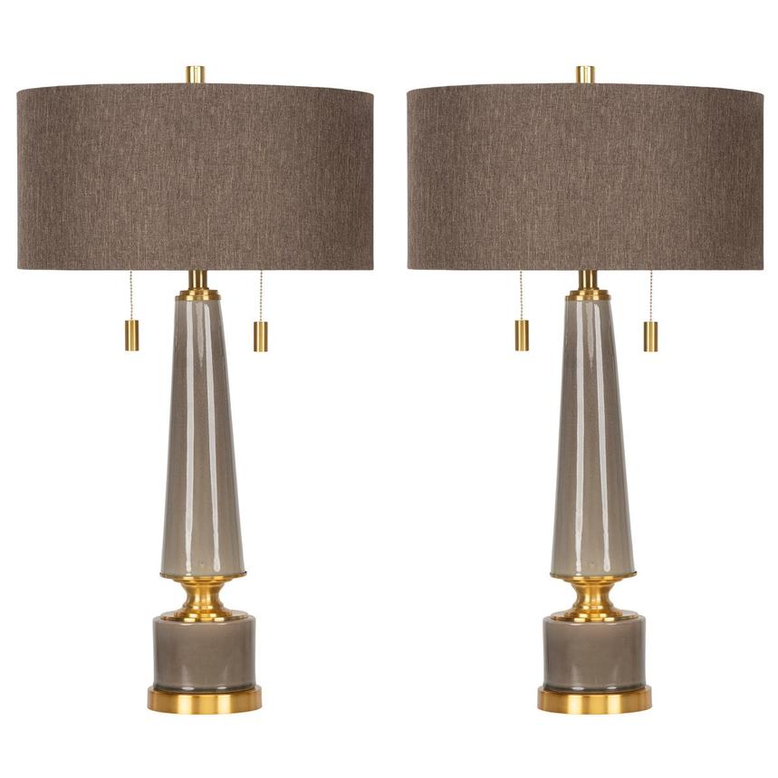 Ozelle Set of 2 Table Lamps main image, 1 of 8 images.