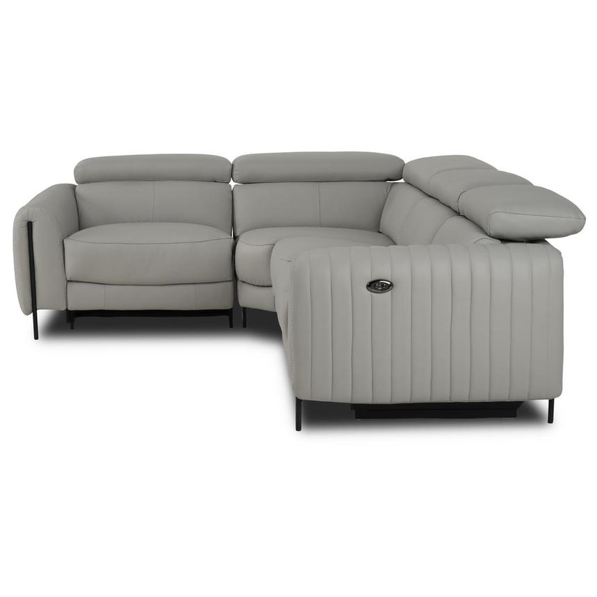 Marcelo 2.0 Leather Power Reclining Sectional with 4PCS/2PWR  alternate image, 3 of 9 images.