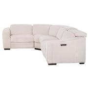 Jameson Cream Power Reclining Sectional with 4PCS/2PWR  alternate image, 3 of 8 images.