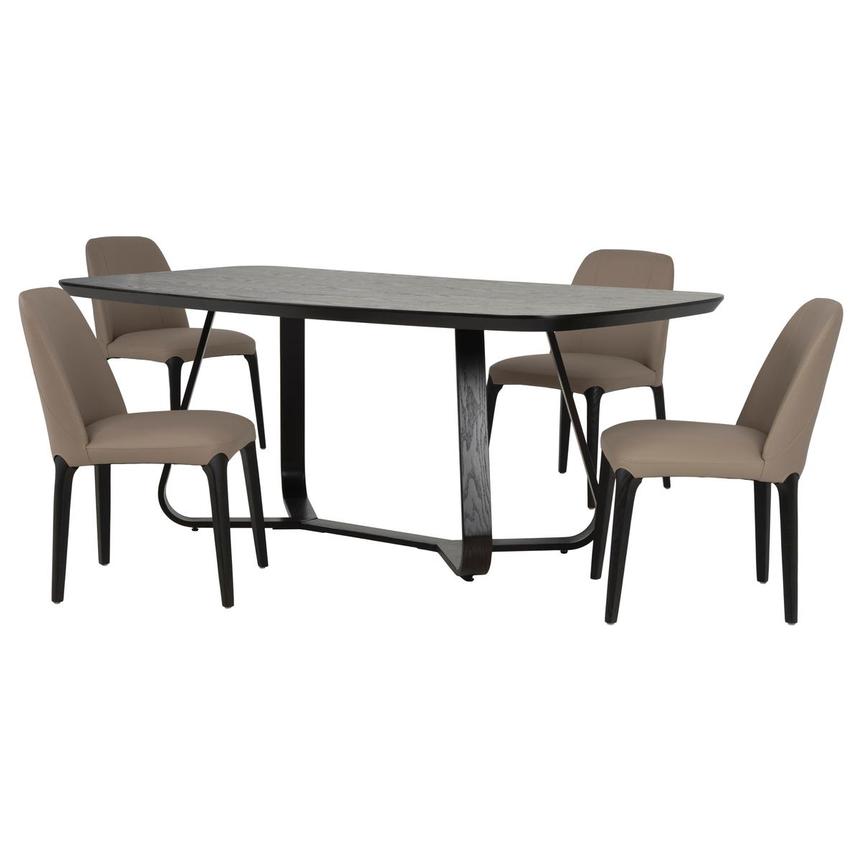 Bradley/Karyn 79" 5-Piece Dining Set  main image, 1 of 17 images.