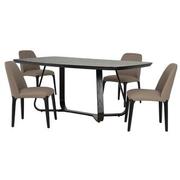 Bradley/Karyn 79" 5-Piece Dining Set  main image, 1 of 17 images.